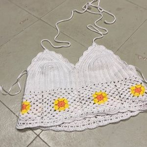 Aerie crochet top